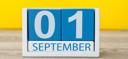 קוביית חודשי השנה ספטמבר
